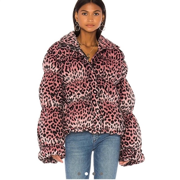 Revolve LPA Pink Sora Leopard Jacket - Picture 2 of 8